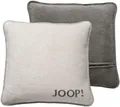 Produktbild: JOOP! Melange-Doubleface Kissenhülle Ecru-Graphit 50 x 50cm