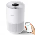 Produktbild: Xiaomi Smart Air Purifier 4 Compact Luftreiniger(beseitigt Bis Zu 99, 97% Tierhaare, Staub, Viren & Aerosole: PCADR 230m³/h, FCADR 76m³/h, Optimal Für 27m², App-& Sprachsteuerung), AC-M18-SC, WeiÃŸ