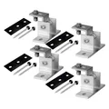 Produktbild: Solarpanel Halterung 4 Stück I hochwertige Solarmodul Halterung aus robustem ...