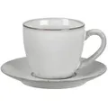 Produktbild: Broste Copenhagen Nordic Sand Tasse mit Untertasse 15 cl Sand