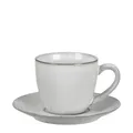 Produktbild: Broste Copenhagen Nordic Sand Tasse mit Unterteller 0,15 l