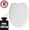 Produktbild: WENKO Rieti Duroplast-WC-Sitz mit Absenkautomatik - Weiß