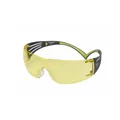 Produktbild: 3M SecureFit 400 Schutzbrille, schwarze/grüne Bügel, Antikratz Anti-Fog gelb