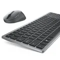 Produktbild: Dell KM7120W Tastatur-und-Maus-Set grau KM7120W-GY-GER