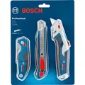 Produktbild: BOSCH Professional Cuttermesser-Set Combo Kit blau 1,8 cm, 1 St. mit Prämie nach Registrierung