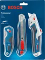 Produktbild: BOSCH Professional Cuttermesser-Set 1.8 cm schwarz, blau/grau