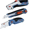 Produktbild: Bosch Professtional 3 tlg. Messer Set inkl. Universal Messer mit ausziehbarer...