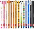 Produktbild: Legami Set 14 radierbare Gelstifte 0,7mm thermosensitive Tinte Tiermotive