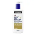 Produktbild: Neutrogena Deep Moisture Bodylotion Mandelöl 72h Feuchtigkeit 250ml