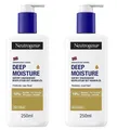 Produktbild: ✅ Neutrogena Deep Moisture Bodylotion Körperlotion mit Mandelöl 2x 250ml ✅