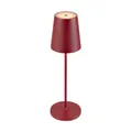 Produktbild: SLV 1007694 VINOLINA TWO Tischleuchte Akku IP65 2200/2700/3000K TOUCH rot
