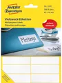 Produktbild: Avery Labels for handwriting permanent white