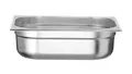 Produktbild: HENDI Gastronormbehälter, Temperaturbeständig von -40° bis 300°C, Heissluftöfen-Kühl- und Tiefkühlschränken-Chafing Dishes-Bain Marie, 6,5L, GN 1/2, 325x265x(H)100mm , Edelstahl