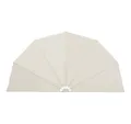 Produktbild: vidaXL Sonnenschirm Faltbarer Terrassen-Seitenfächer Creme 160 cm