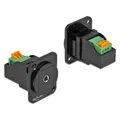 Produktbild: Delock D-Typ Modul 3,5 mm 3 Pin Klinkenbuchse zu Terminalblock (86732)