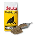 Produktbild: deuka VoMiGo LAF 25 kg | Legehennen-Alleinfutter Mehl | Bekämpfung der Roten Vogelmilbe | Alleinfuttermittel | Legehennenfutter | Anti Dermanyssus Gallinae