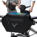 Produktbild: Valkental KLICKfix Fahrradtasche 3in1 - voll reflektierend und wasserdicht - 4L Volumen