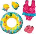 Produktbild: Heless Puppen-Schwimmset mit Zubehör, Größe 35 - 45 cm