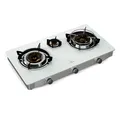 Produktbild: Klarstein Gaskochfeld 3 Brenner Edelstahl & Glas 8,5 kW Tragbarer Campingkocher 