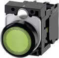 Produktbild: Siemens 3SU11020AB401BA0 3SU1102-0AB40-1BA0 Leuchtdrucktaster Frontring Kunststoff, Betätiger flach Grün 1St.