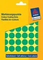 Produktbild: AVERY Zweckform 3376 selbstklebende Markierungspunkte (Ø 18 mm, 1.056 Klebepunkte auf 22 Bogen, runde Aufkleber für Kalender, Planer und zum Basteln, Papier, matt) grün