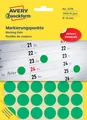 Produktbild: AVERY Zweckform Markierungspunkte Durchmesser 18 mm grün 1056 Stück