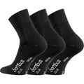 Produktbild: FussFreunde Socken 6 Paar kurze Bambus-Socken, Bambus Kurzsocken, ANTI-LOCH-GARANTIE schwarz 39-42