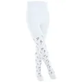 Produktbild: FALKE Strickstrumpfhose Little Flowers Strumpfhose (1 St) weiß 80-92