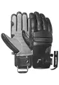 Produktbild: Reusch Marco Schwarz Unisex Skihandschuhe – Wasserabweisende & Winddichte Winterhandschuhe mit Ziegenleder, Knöchel- & Fingerpolsterung, Warm, Atmungsaktiv, Robust