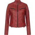 Produktbild: Rock Creek Lederjacke Rot
