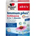 Produktbild: Doppelherz Immun plus Echinacea Depot Tabletten 20 St
