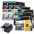 Produktbild: DYMO Schriftbandkassette Rhino ID1 18489 19mmx35m sw auf ws