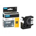 Produktbild: DYMO Schriftband RHINO  18489, 19 mm schwarz auf weiß
