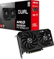 Produktbild: ASUS Dual Radeon RX9060XT 16G GDDR6 Gaming Grafikkarte (AMD Radeon RX9060XT, AMD RDNA 4 Architektur, 2,5-Slot Design, DUAL BIOS, PCIe 5.0, 1x HMDI 2.1b, 2X DisplayPort 2.1a, DUAL-RX9060XT-16G)