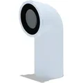 Produktbild: Wc Anschluss Abflussrohr Dn 110 Bogen 90° - Belvit