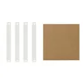 Produktbild: shelfplaza HOME 60x60 cm HDF-Boden Set für Schwerlastregale in weiß
