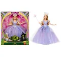 Produktbild: Mattel Wicked: Teil 2 von Universal Pictures Glinda Deluxe-Modepuppe mit abnehmbarem Outfit und 3 Accessoires, vom Film inspiriert, JFM13, [Mehrfarbig]