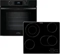 Produktbild: Privileg Backofen-Set BAKO Turn&Cook 455 BLACK, Hydrolyse & Pyrolyse - zwei Reinigungsfunktionen für jeden Bedarf