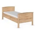 Produktbild: Bett - Sonoma Eiche - 100x200 cm Bettgestell Gästebett