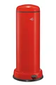 Produktbild: WESCO 134731-02 BIG BASEBOY 30 Abfalleimer in ROT mit 30 Liter Volumen / Tret...