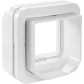 Produktbild: SureFlap Mikrochip DualScan Haustierklappe Weiß 1 St.