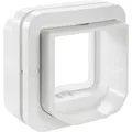 Produktbild: SureFlap Mikrochip DualScan Haustierklappe Weiß 1 St.