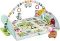Produktbild: Fisher-Price GJD41 - Jumbo Abenteuer Spieldecke mit Musik, Lichtern und Fahrzeugen, Babyspielzeug für Babys und Kleinkinder ab der Geburt