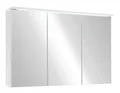 Produktbild: Spiegelschrank Badschrank Badspiegel Spiegeltüren LED-Beleuchtung weiß matt