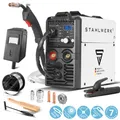 Produktbild: STAHLWERK Schweißgerät 5 in 1 Kombi MIG/MAG 160 M IGBT – ARC/MMA, Lift TIG, FLUX
