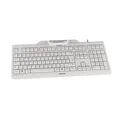 Produktbild: CHERRY KC 1000 SC, weiß-grau, kabelgebunden, Security Tastatur, integriertes Sma