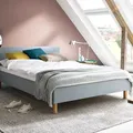 Produktbild: meise.möbel »Lena« Polsterbett eisblau 120x200 cm