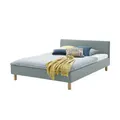 Produktbild: Polsterbett  Lena ¦ blau ¦ Maße (cm): B: 125 H: 76