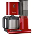 Produktbild: BOSCH Filterkaffeemaschine TKA8A054, 1,1l Kaffeekanne, Papierfilter 1x4 rot