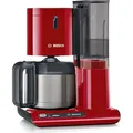 Produktbild: Bosch TKA8A054 Kaffeemaschine Thermo Styline rot - Rot
